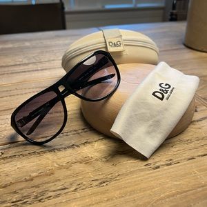 Dolce & Gabbana Aviator Style Sunglasses